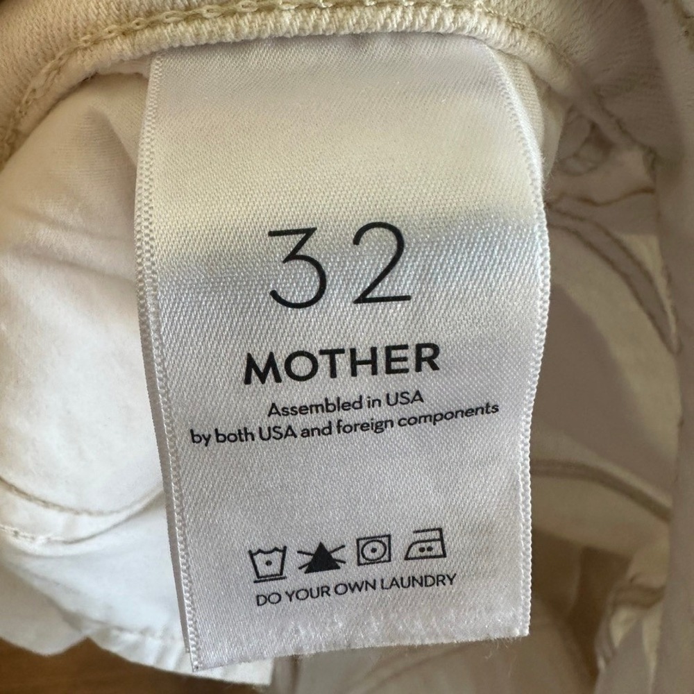 Mother Superior Jeans Size 32 High Waisted‎ Tunnel Vision Sneak Unnatural Acts - Picture 7 of 11
